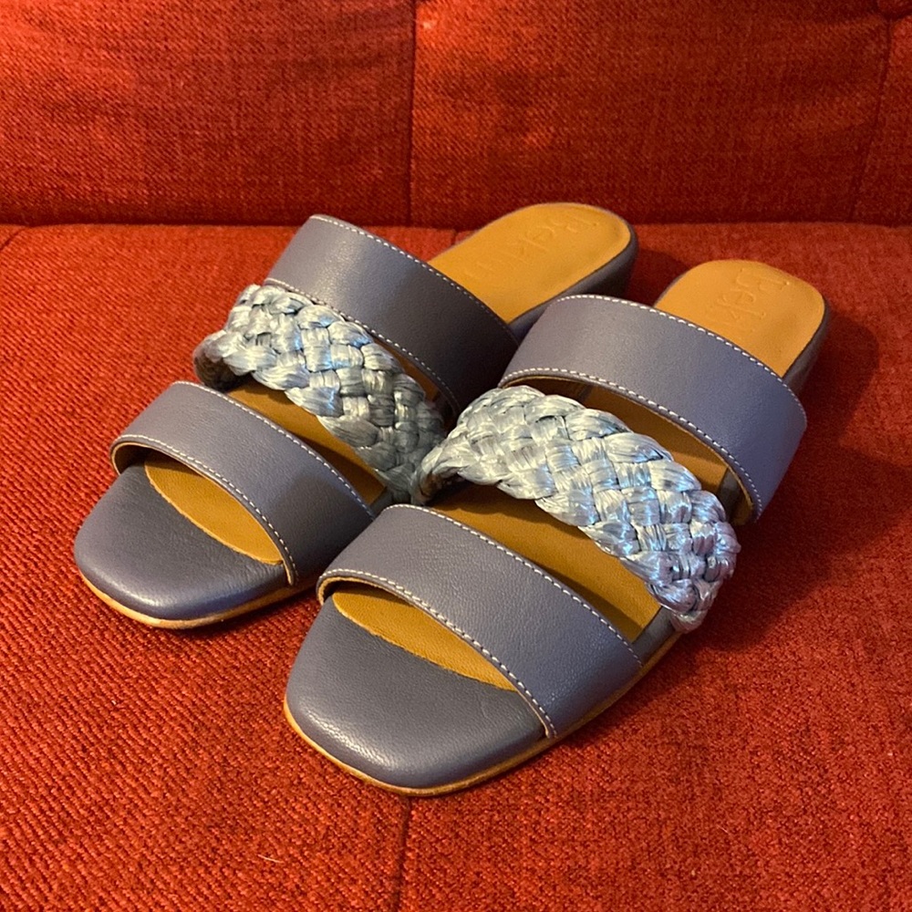 Beklina Braided Sandal - Hydrangea - NEVER WORN